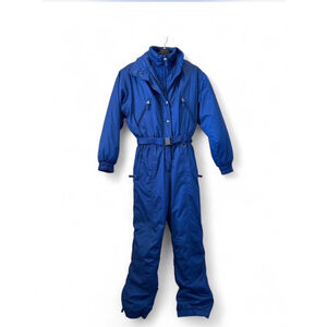 Killy Ski Snowboard Snow Suite Women's One piece Size US 12 Blue Classic Line